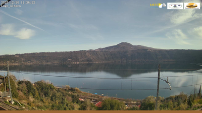 immagine della webcam nei dintorni di Rocca Priora: webcam Castel Gandolfo