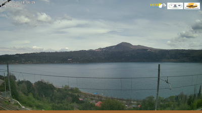 immagine della webcam nei dintorni di Pomezia: webcam Castel Gandolfo