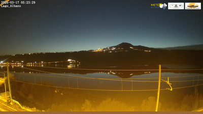 immagine della webcam nei dintorni di Mezzocammino: webcam Castel Gandolfo
