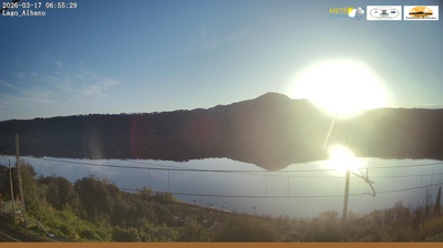 immagine della webcam nei dintorni di Palestrina: webcam Castel Gandolfo
