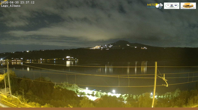 immagine della webcam nei dintorni di Aeroporto di Ciampino: webcam Castel Gandolfo