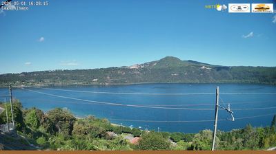 immagine della webcam nei dintorni di Ariccia: webcam Castel Gandolfo