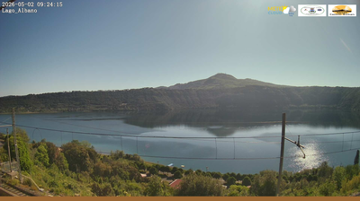 immagine della webcam nei dintorni di Artena: webcam Castel Gandolfo