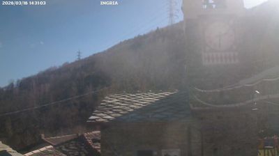 immagine della webcam nei dintorni di Castelnuovo Nigra: webcam Ingria