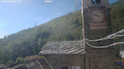 immagine della webcam nei dintorni di Traversella: webcam Ingria