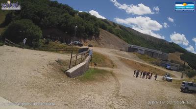 immagine della webcam nei dintorni di Rocca di Cambio: webcam Campo Felice
