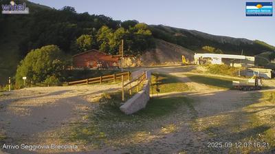immagine della webcam nei dintorni di Pescorocchiano: webcam Campo Felice