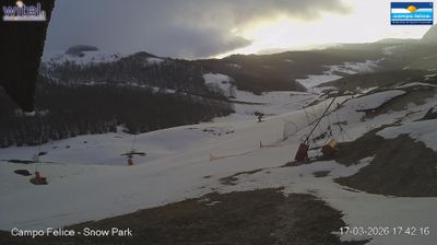 immagine della webcam nei dintorni di Borgorose: webcam Campo Felice