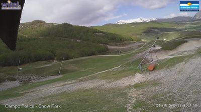 immagine della webcam nei dintorni di Lucoli: webcam Campo Felice