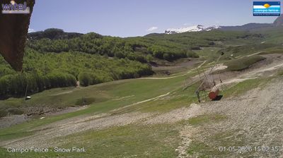 immagine della webcam nei dintorni di Rocca di Cambio: webcam Campo Felice