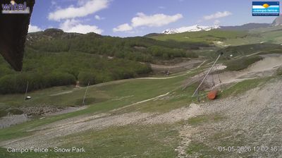 immagine della webcam nei dintorni di Ofena: webcam Campo Felice