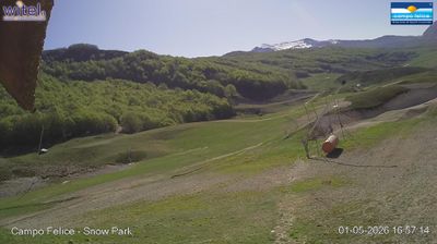 immagine della webcam nei dintorni di Pizzoli: webcam Campo Felice