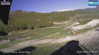 immagine della webcam nei dintorni di Borgorose: webcam Campo Felice