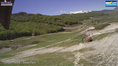 immagine della webcam nei dintorni di Tagliacozzo: webcam Campo Felice