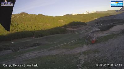 immagine della webcam nei dintorni di Rocca di Mezzo: webcam Campo Felice