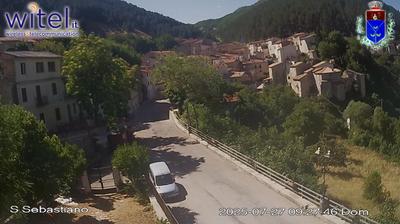 immagine della webcam nei dintorni di Pacentro: webcam Bisegna