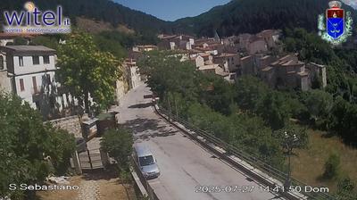 immagine della webcam nei dintorni di Civitella Alfedena: webcam Bisegna