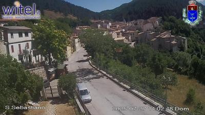 immagine della webcam nei dintorni di Cansano: webcam Bisegna