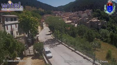 immagine della webcam nei dintorni di Villetta Barrea: webcam Bisegna