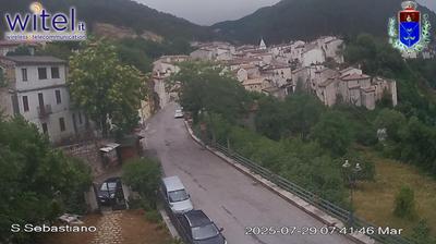 immagine della webcam nei dintorni di Ortona dei Marsi: webcam Bisegna