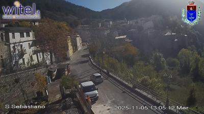 immagine della webcam nei dintorni di Cansano: webcam Bisegna