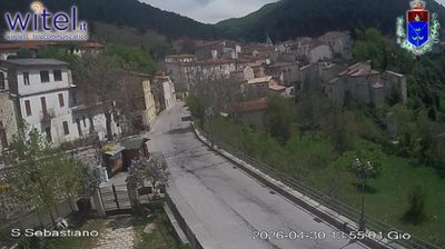 immagine della webcam nei dintorni di Ortona dei Marsi: webcam Bisegna