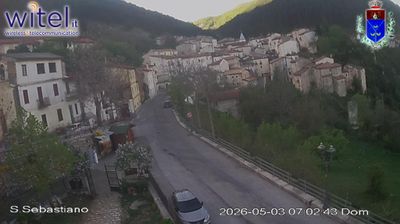 immagine della webcam nei dintorni di Ortona dei Marsi: webcam Bisegna