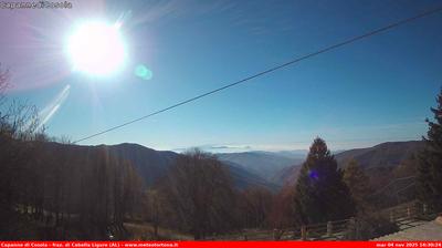 immagine della webcam nei dintorni di Ferriere: webcam Carrega Ligure
