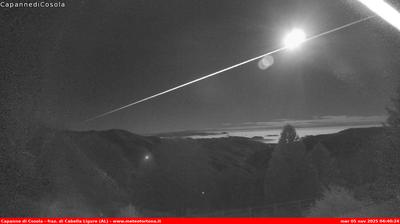 immagine della webcam nei dintorni di Brignano-Frascata: webcam Carrega Ligure