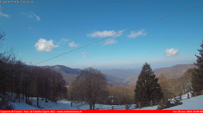 immagine della webcam nei dintorni di Passo del Penice: webcam Carrega Ligure