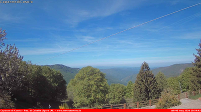 immagine della webcam nei dintorni di Rovegno: webcam Carrega Ligure