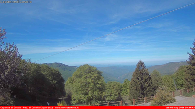 immagine della webcam nei dintorni di Passo del Penice: webcam Carrega Ligure