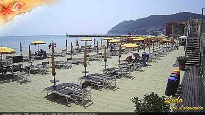 immagine della webcam nei dintorni di Balestrino: webcam Laigueglia
