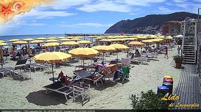 immagine della webcam nei dintorni di Aquila di Arroscia: webcam Laigueglia