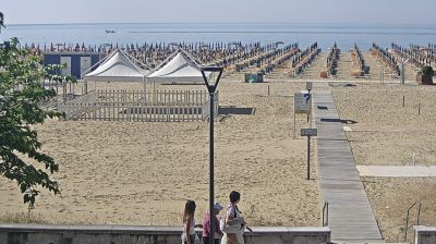 immagine della webcam nei dintorni di Crepaldo: webcam Bibione
