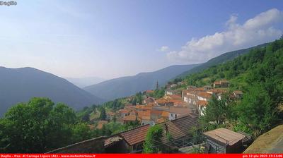 immagine della webcam nei dintorni di Cabella Ligure: webcam Carrega Ligure