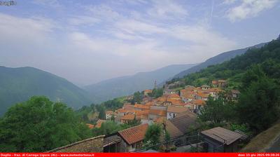 immagine della webcam nei dintorni di Menconico: webcam Carrega Ligure