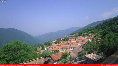 immagine della webcam nei dintorni di Cabella Ligure: webcam Carrega Ligure
