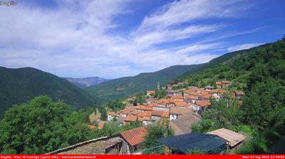 immagine della webcam nei dintorni di Favale di Malvaro: webcam Carrega Ligure