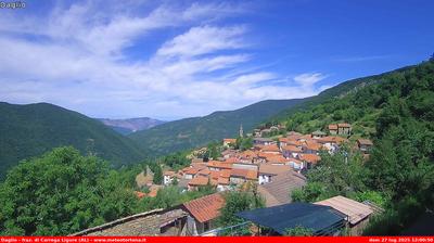 immagine della webcam nei dintorni di Fontanigorda: webcam Carrega Ligure
