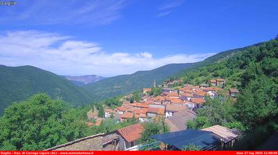 immagine della webcam nei dintorni di Montacuto: webcam Carrega Ligure