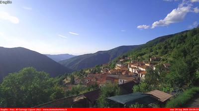 immagine della webcam nei dintorni di Brignano-Frascata: webcam Carrega Ligure