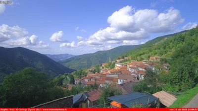 immagine della webcam nei dintorni di Casella: webcam Carrega Ligure