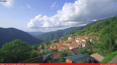 immagine della webcam nei dintorni di Montacuto: webcam Carrega Ligure