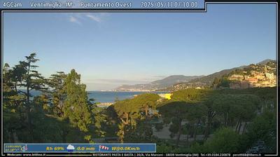 Preview delle webcam di Ventimiglia di Sicilia: Ventimiglia - Liguria - Ristorante Pasta & Basta°