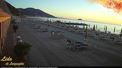 immagine della webcam nei dintorni di Loano: webcam Laigueglia