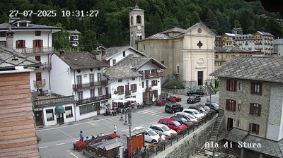 immagine della webcam nei dintorni di Pont: webcam Ala di Stura
