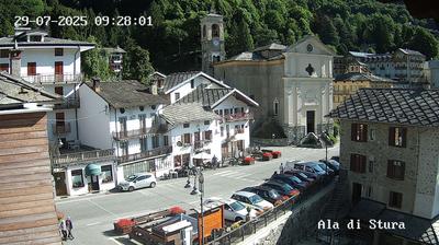 immagine della webcam nei dintorni di Germagnano: webcam Ala di Stura