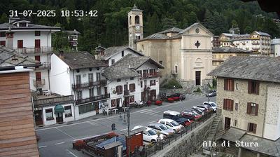 immagine della webcam nei dintorni di Viù: webcam Ala di Stura