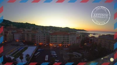 immagine della webcam nei dintorni di Castel Vittorio: webcam Sanremo
